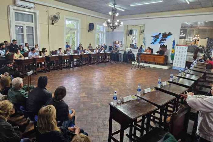 Concejo Deliberante 2024 Bancas vacías