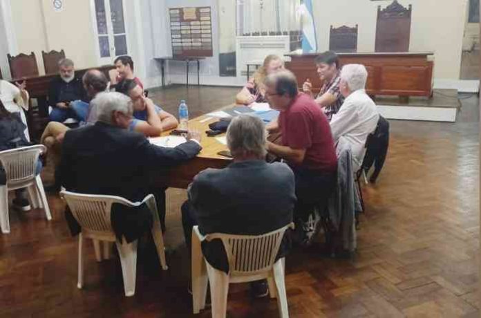 Cosejo de Seguridad Reunión Economía