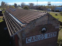Trabajos de refacción integral de techos en el Granero de Carlos Keen