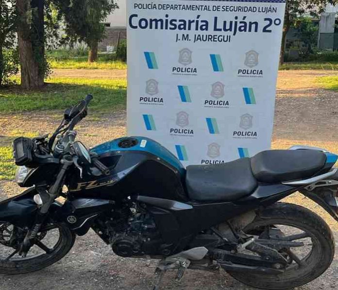 Moto robada en Rodríguez en Cortínez