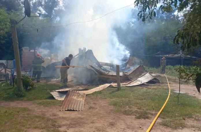 Incendio vivienda zona ExRanquelino