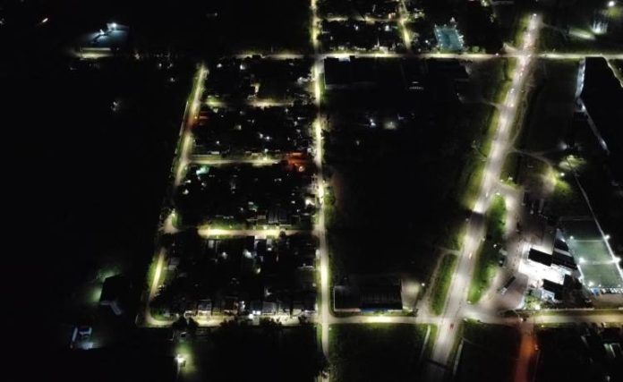 Luminarias LED barrios de Luján