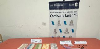 Aprehendieron a tres hombres con cocaína y marihuana durante un operativo preventivo