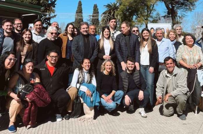 Santilli y Ritondo en Luján