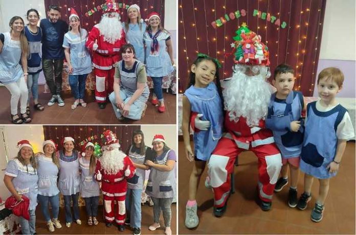 Papá Noel Jardín de Infantes 916 Bomberos Voluntarios (1)