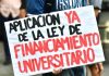 Impulsan la campaña “Un millón de firmas por la Ley de Financiamiento Universitario”