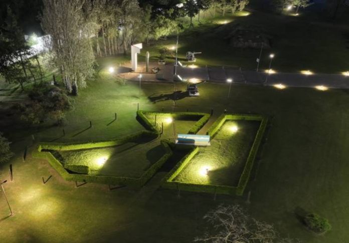 Iluminación Monumento a las Islas Malvinas