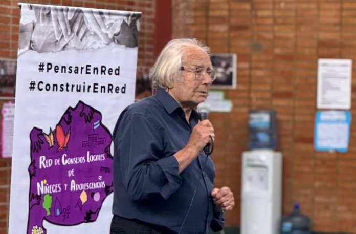 Pérez Esquivel en el Encuentro de Niñez y Adolescencia2