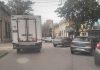 Un tramo de calle Mitre ya tiene estacionamiento a 45°