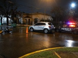 Un motociclista herido tras un choque en Lavalle y Alem