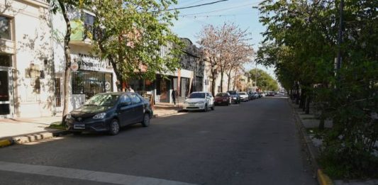 Un tramo de calle Mitre también tendrá estacionamiento a 45°