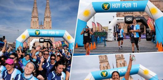 Más de 7.000 personas participaron en Hoy por Ti, la Carrera de la Virgen