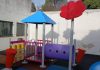 Continúa la instalación de juegos infantiles en escuelas del distrito