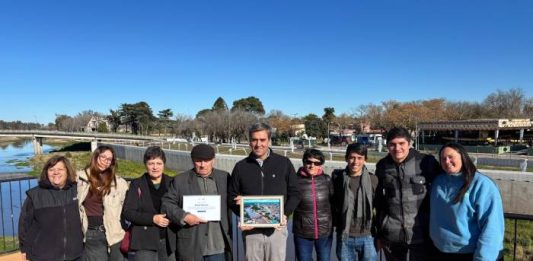 Reconocieron a Raúl Mares por su histórica lucha contra las inundaciones